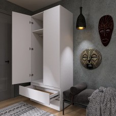 Шкаф распашной Эверест Лайт ШЛ-2 нимфея альба (белый)