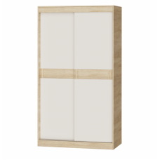 Шкаф-Купе Еверест Соната-1200 двухдверный 120*60*217 см Дуб сонома + белый
