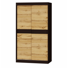 Шкаф-Купе Еверест Соната-1200 двухдверный 120*60*217 см Венге темный + золотой