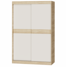 Шкаф-Купе Еверест Соната-1400 двухдверный 140*60*217 см Дуб сонома + белый