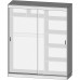 Шкаф-Купе Еверест Соната-1800 двухдверный 180*60*217 см Дуб крафт белый