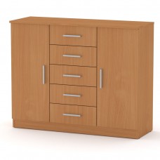 Комод для вещей Компанит 5+2 бук