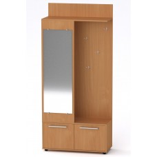 Прихожая с нишей Компанит Ирма бук